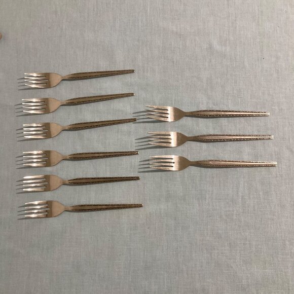 Vintage Rogers Ensenada Stainless Flatware Lot Of 50 Pieces Stanley Roberts - Picture 3 of 7